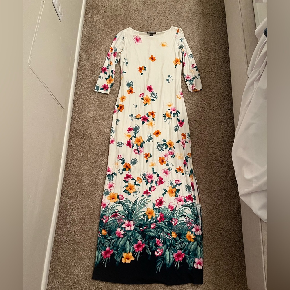 Tommy Bahama Floor Length Floral Dress Size XS